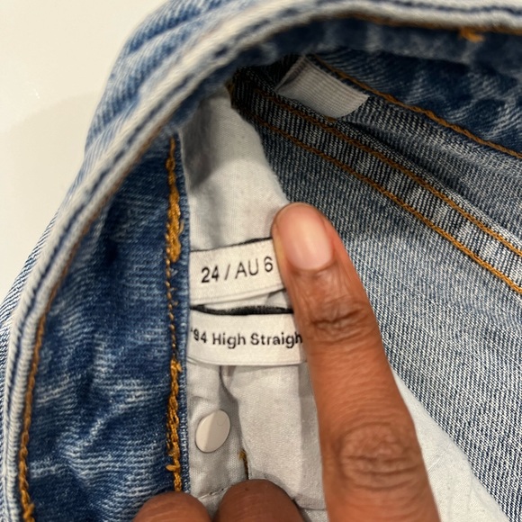 Abrand ‘94 High Straight Jeans - Picture 3 of 6